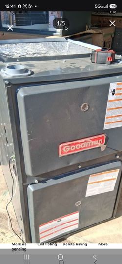 New 4ton Goodman model GMEC961004CNA is a gas furnace