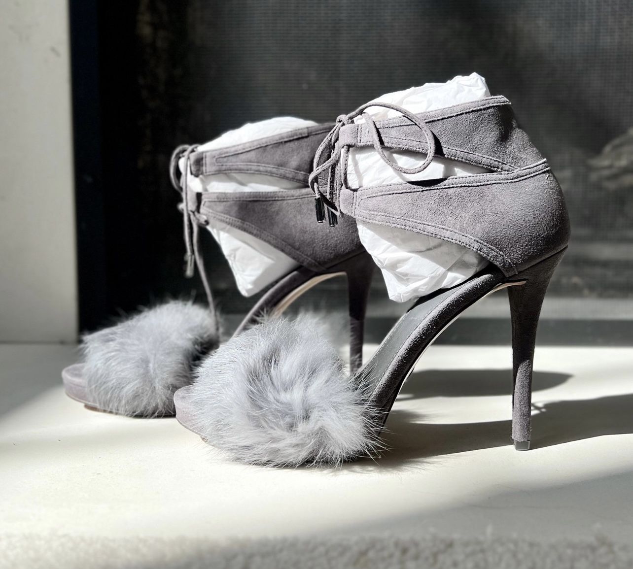 ‘REMI SANDAL’ Michael Kors, Charcoal, Women’s 8.5