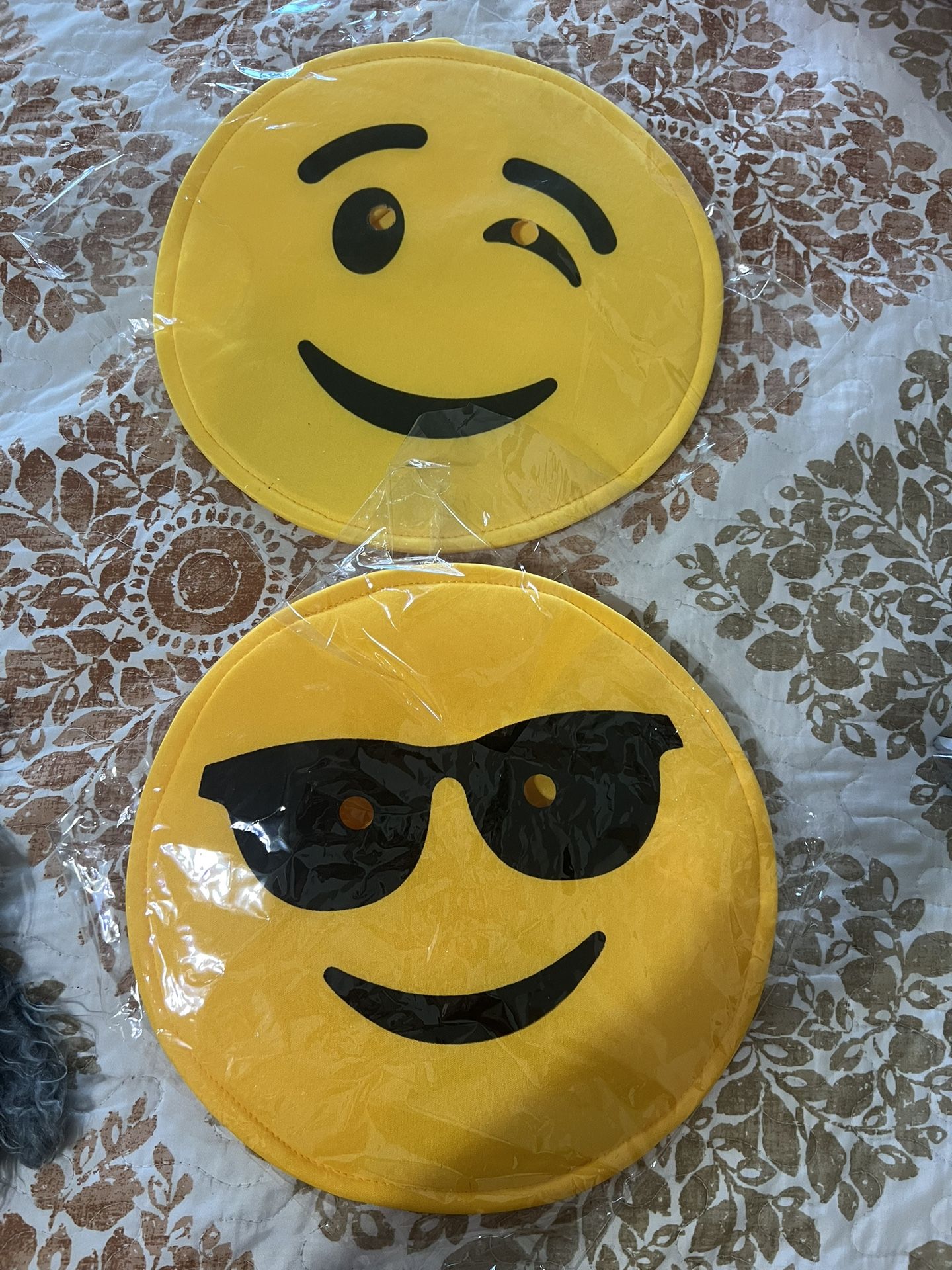 Emoji Masks One Size Adult 2 For $10 Or 6 Each