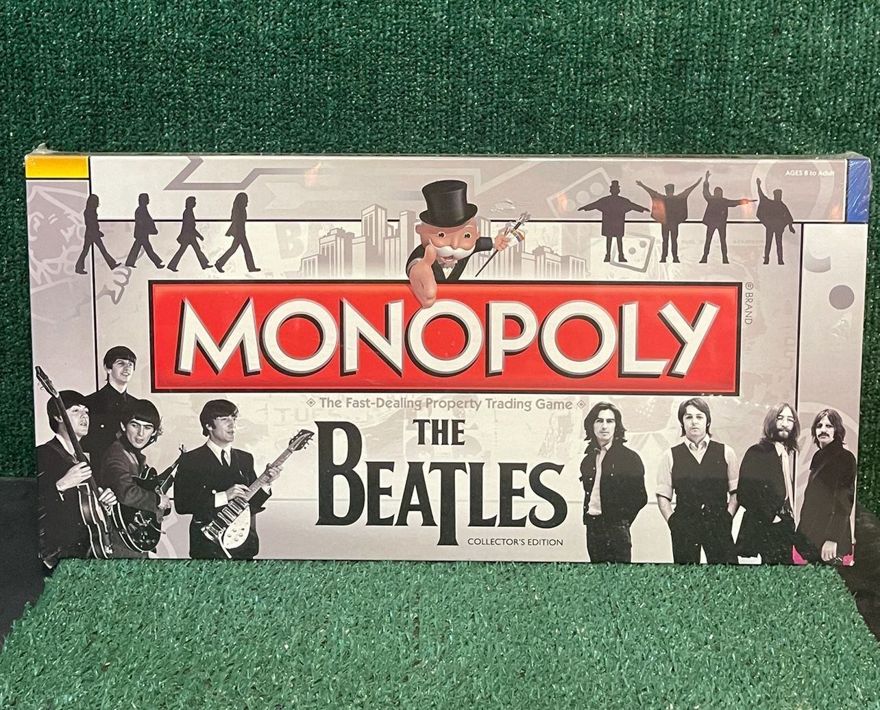 The Beetles Monopoly Collectors Edition 2010 John Paul George Ringo Game Factory Sealed!