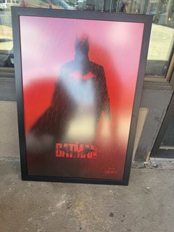 Original Batman Poster From Theatre 