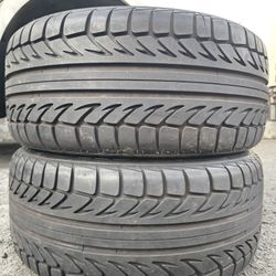 (2) 245 45 17 BF Goodrich Tires 