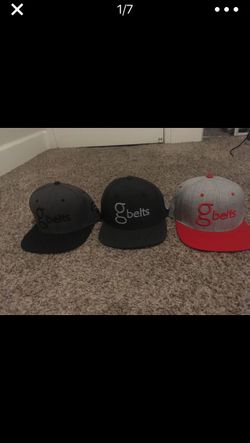 G belts SnapBack golf hats