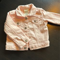 18 Month Pink Jean Jacket 