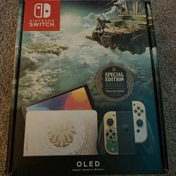 Switch Oled Zelda Edition 