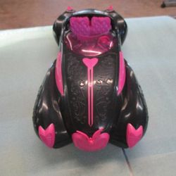 2011 Mattel Monster High Draculaur's Roadster Black Pink Car