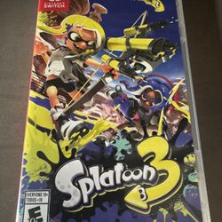 Splatoon 3 For Nintendo Switch