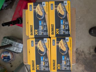 DeWalt 20v power stack 5ah batteries