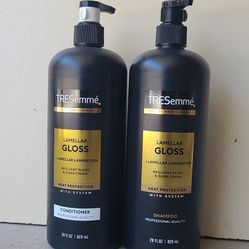 Tresemme Lamellar Gloss Shampoo And conditioner Set 