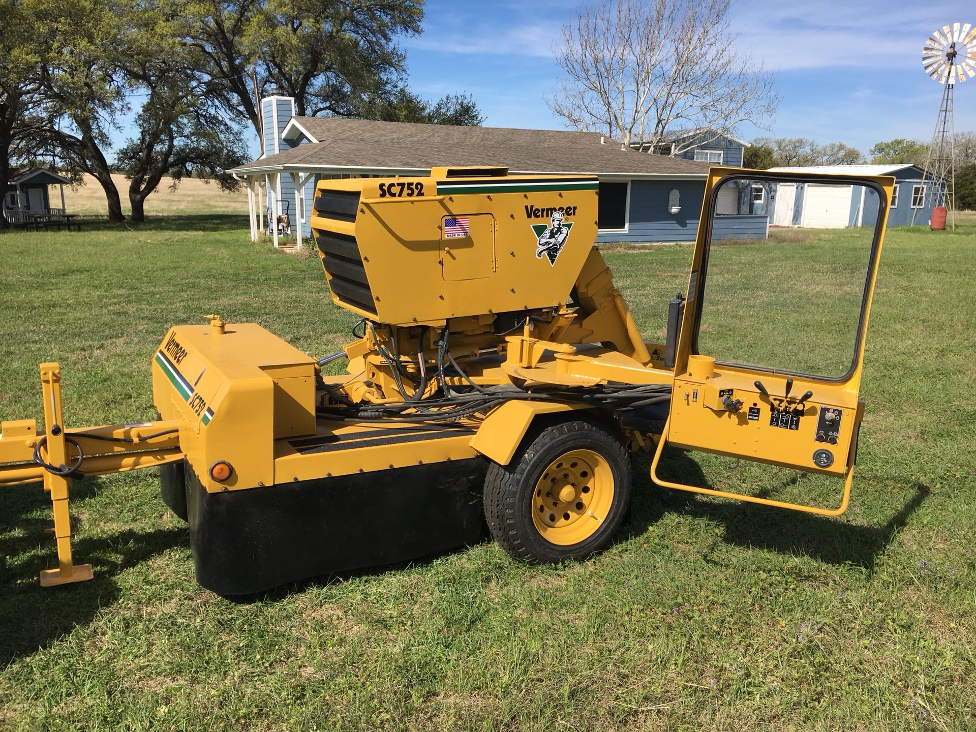 Vermeer stump grinder sc752 totally refurbished