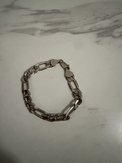 Men’s sliver 925 chain bracelet