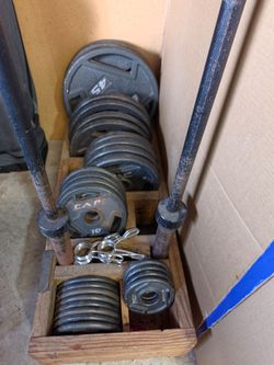 Olympic Weight Set - 600 lbs