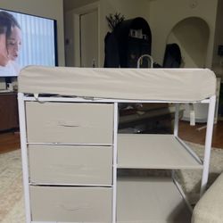 Baby Changing Station With Storage