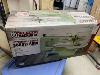 CENTRAL MACHINERY 16 SPEED SCROLL SAW