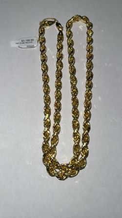 26” 14k gold chain 35 Grams 844008-1
