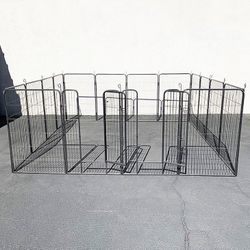 (NEW) $270 Large 10x10 FT Heavy Duty 48” Tall 16-Panel Pet Playpen Dog Crate Kennel Exercise Cage Fence 