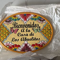 Talavera Sign