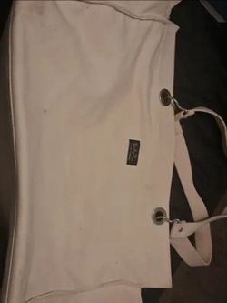 Lucky off white tote bag