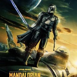 2 Stars Wars The Mandalorian Season 3 Disney+ Official Posters 27"x40" BRAND NEW