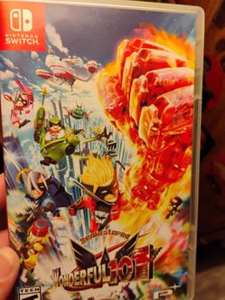 The Wonderful 101 game for the Nes Switch