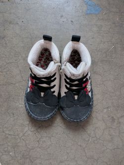Zara Minnie Mouse hightop sneakers