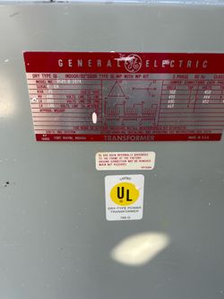 GE Dry type transformer