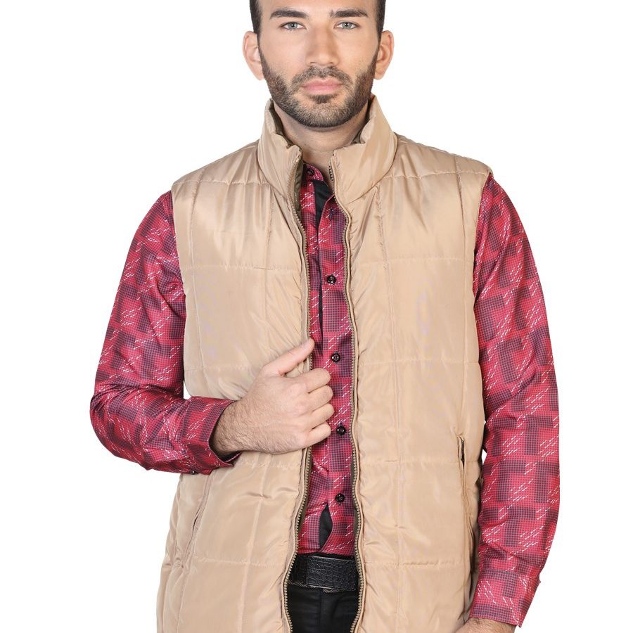 Khaki Men's Vest El General Brand- Chaleco Marca El General Color Khaki