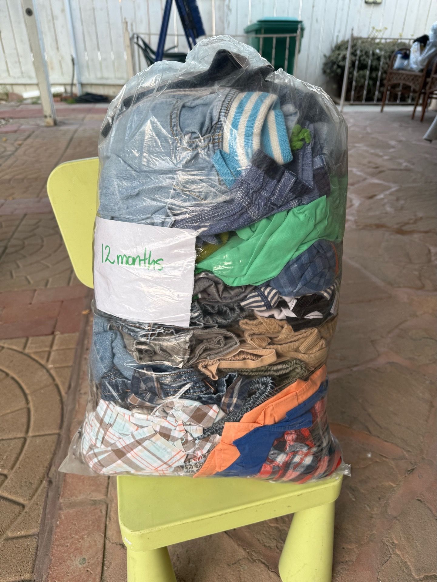 Clothing for a 12 Month-Old Boy