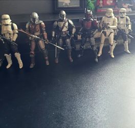 Star Wars Black Series Action Figures Lot of 6