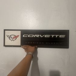 Corvette  Plaque