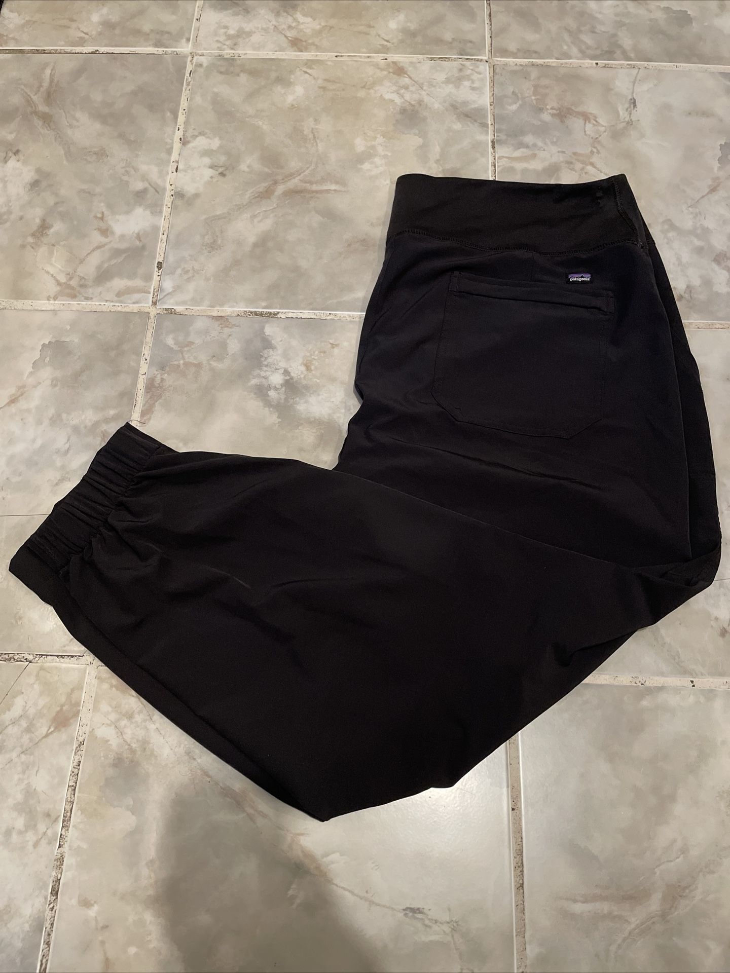 Patagonia Caliza Rock Pants Women's Size XL Forge Grey Hiking Joggers