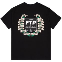 FTP 15 Year Anniversary Tee (Black) LARGE