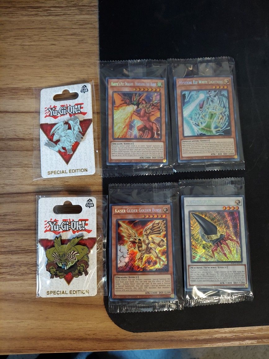 Yu-Gi-Oh! BULK & SINGLES! + 2022 Tin Collectible/Card Holder + Collectibles (Message If Interested)