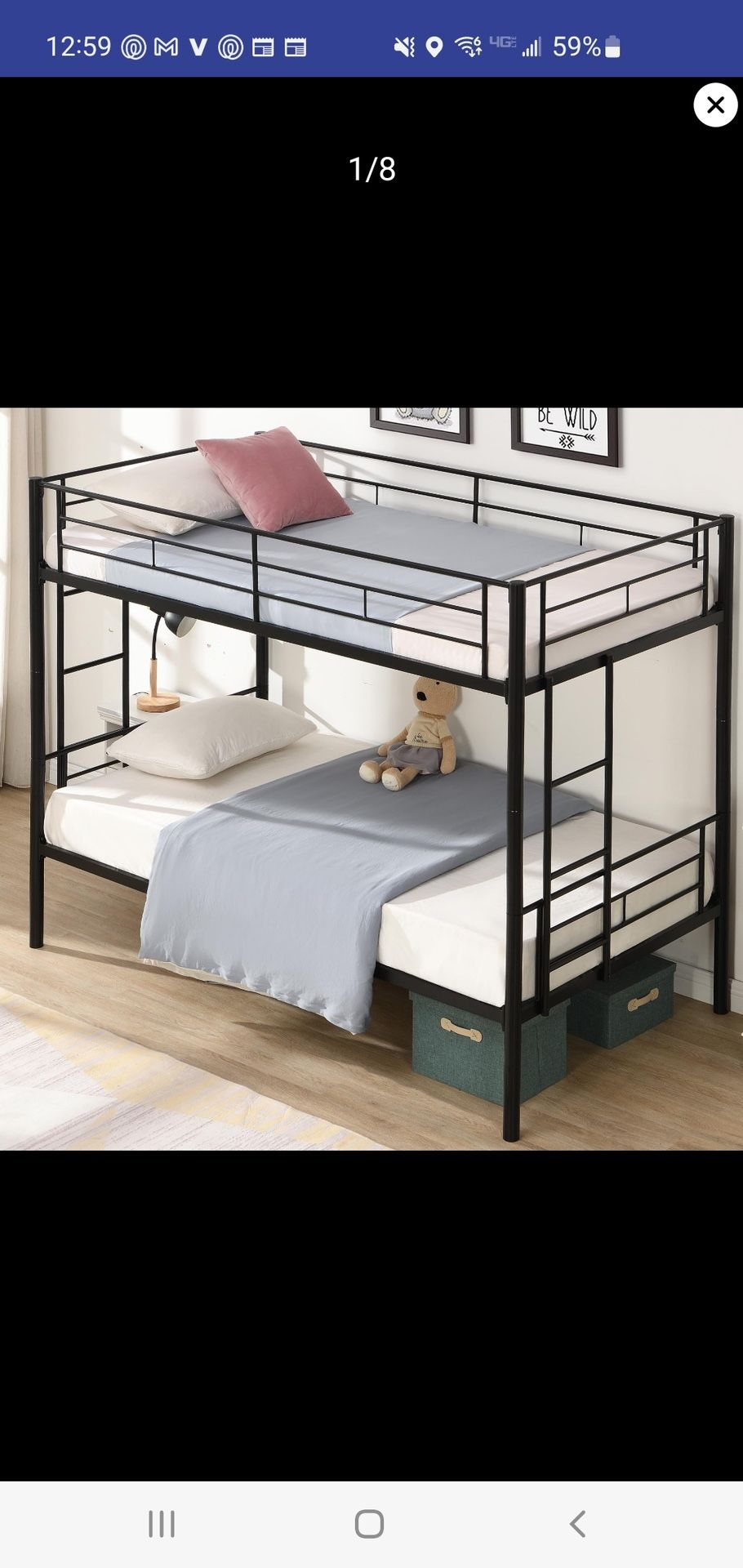 Metal Bunk Bed