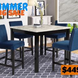 5 Pc Dining Table 