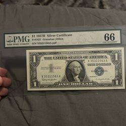 1957 $1 Silver Certificate 