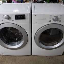 Nice LG Washer and Gas Dryer. Would DELIVER