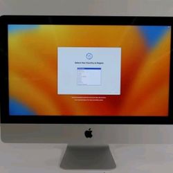 Apple - 21.5" iMac with Retina 4K display -2019- Intel Core i5 (3.0GHz) - 8GB Memory - 1TB Fusion Drive - Silver MRT42LL/A. Bestbuy certified, like ne