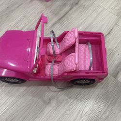 Barbie Pink Car Great Condition