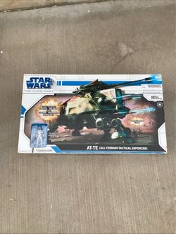 Star Wars Clone Wars AT-TE (All Terrain Tactical Enforcer) Unopened 2008
