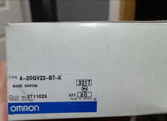 Omron A-20GV22-B7K LOT OF 20 SWITCHES