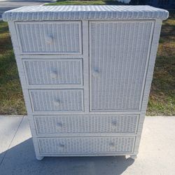 Wicker Dresser 