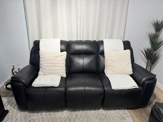 Black couches