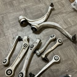 Front Upper And Lower Control Arms Kit for Audi A8 S8 2010-2017 