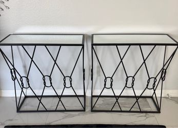 Mirror Top Tables