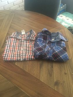 Boys shirt and flannel size 5-6