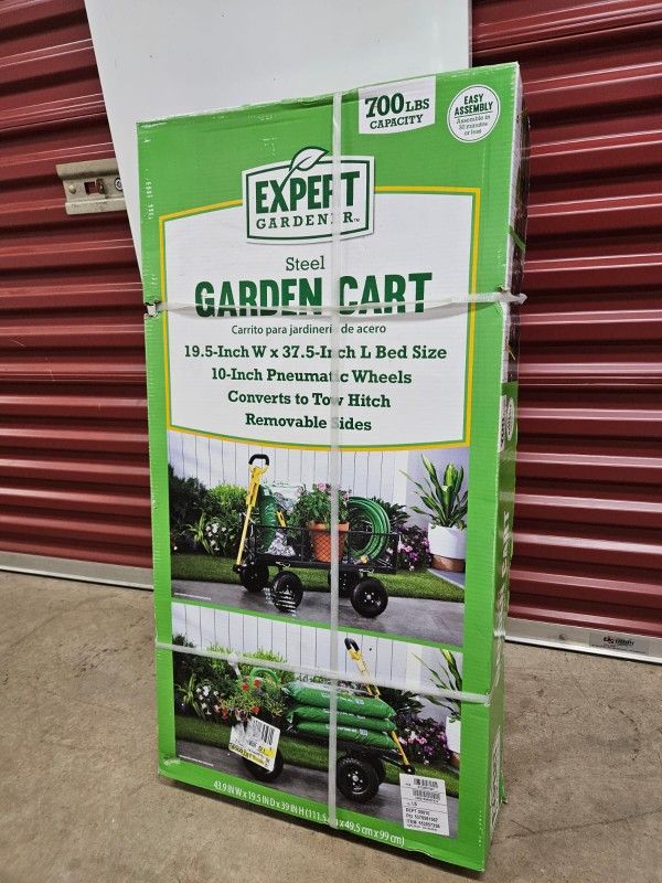 Expert Gardener Landscaping Plant and Tool Cart 39in