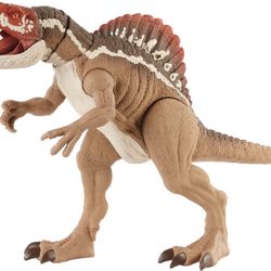 Jurassic World Toys Extreme Chompin' Spinosaurus Dinosaur Action Figure with Movable Joints, NEW