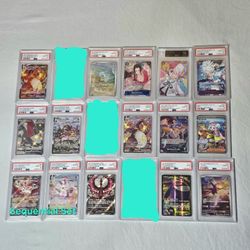 Pokemon One Piece Slab Lot