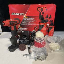 Snap On 14.4V MicroLithium Cordless Polish / Prep Tool Kit  